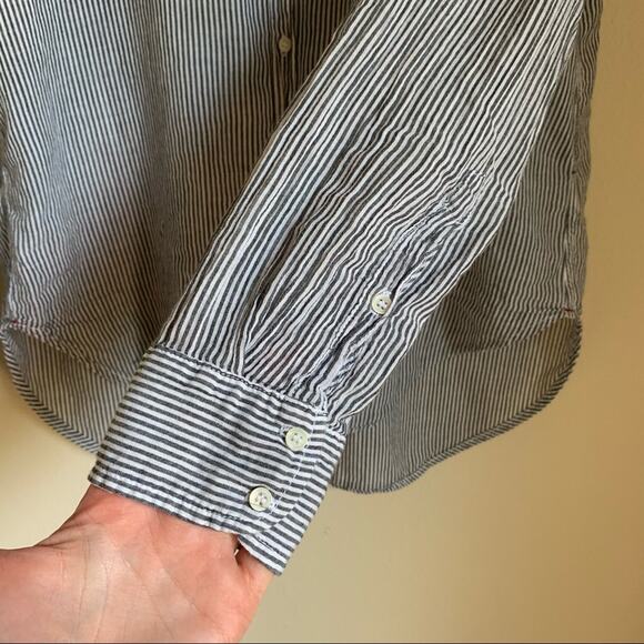 Xirena Easton Striped Button Down Shirt XS - Picture 9 of 12